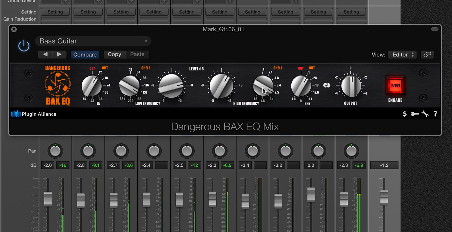 KVR Dangerous Music BAX EQ by Plugin Alliance Mastering Equalizer