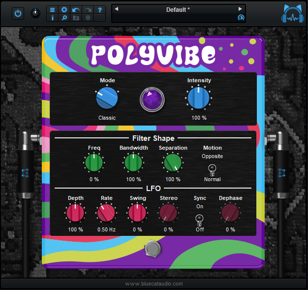 PolyVibe by Blue Cat Audio Modulation Plugin VST VST3 Audio Unit AAX
