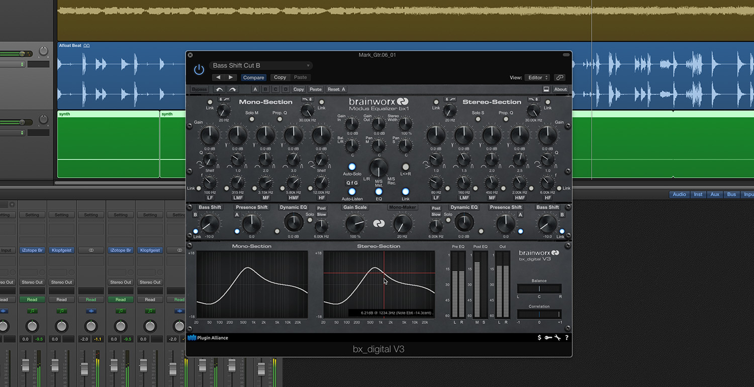 KVR Brainworx bx_digital V3 by Plugin Alliance M/S Mastering EQ VST