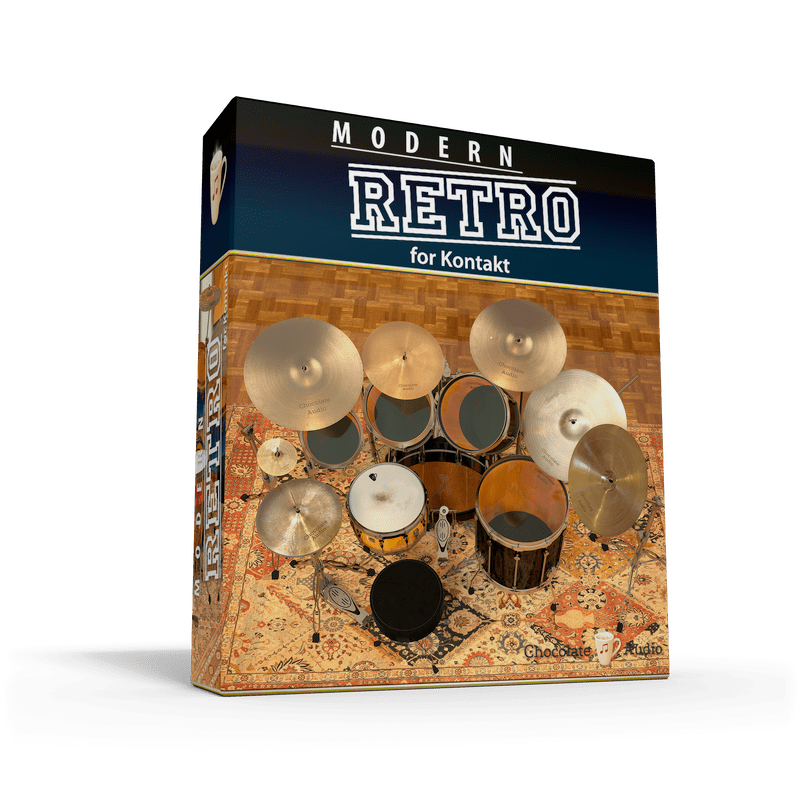 Modern Retro Drums (Kontakt) by Chocolate Audio Drums