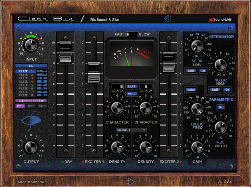 CleanBus by GBSoundlab Exciter / Enhancer Plugin VST VST3 Audio Unit