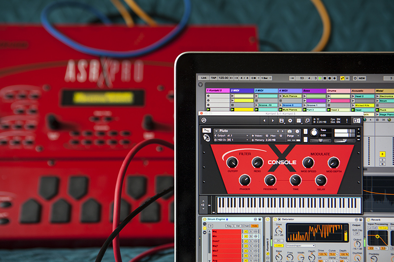 releases Console X for Ableton Live, Kontakt & Logic