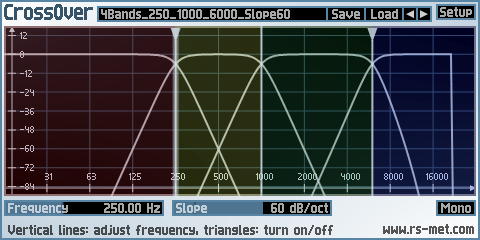 CrossOver by rs-met - Audio Routing Plugin VST