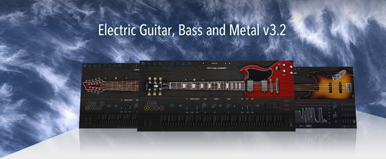 Ample Sound updates Electric Guitar, Bass and Metal series to v3.2