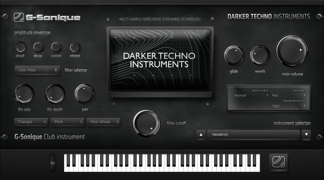 Darker Techno Instruments VST & AU instrument by GSonique Techno