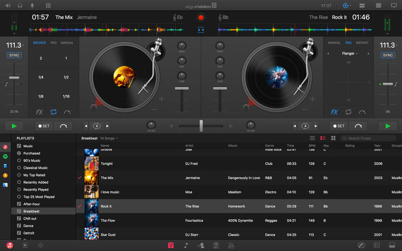 djay Pro by Algoriddim DJ Tool Plugin Host Audio Unit
