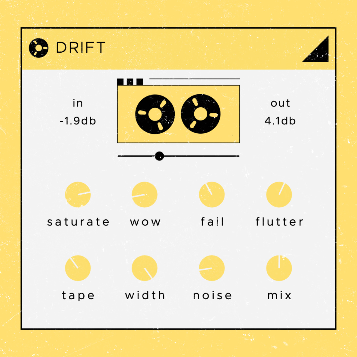 Drift by SoundGhost Tape Emulation Plugin VST3 Audio Unit