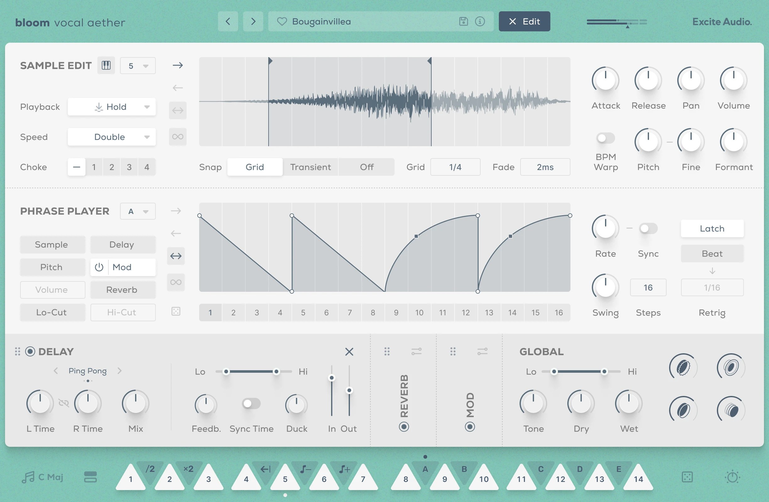 Excite Audio announces Bloom Vocal Aether