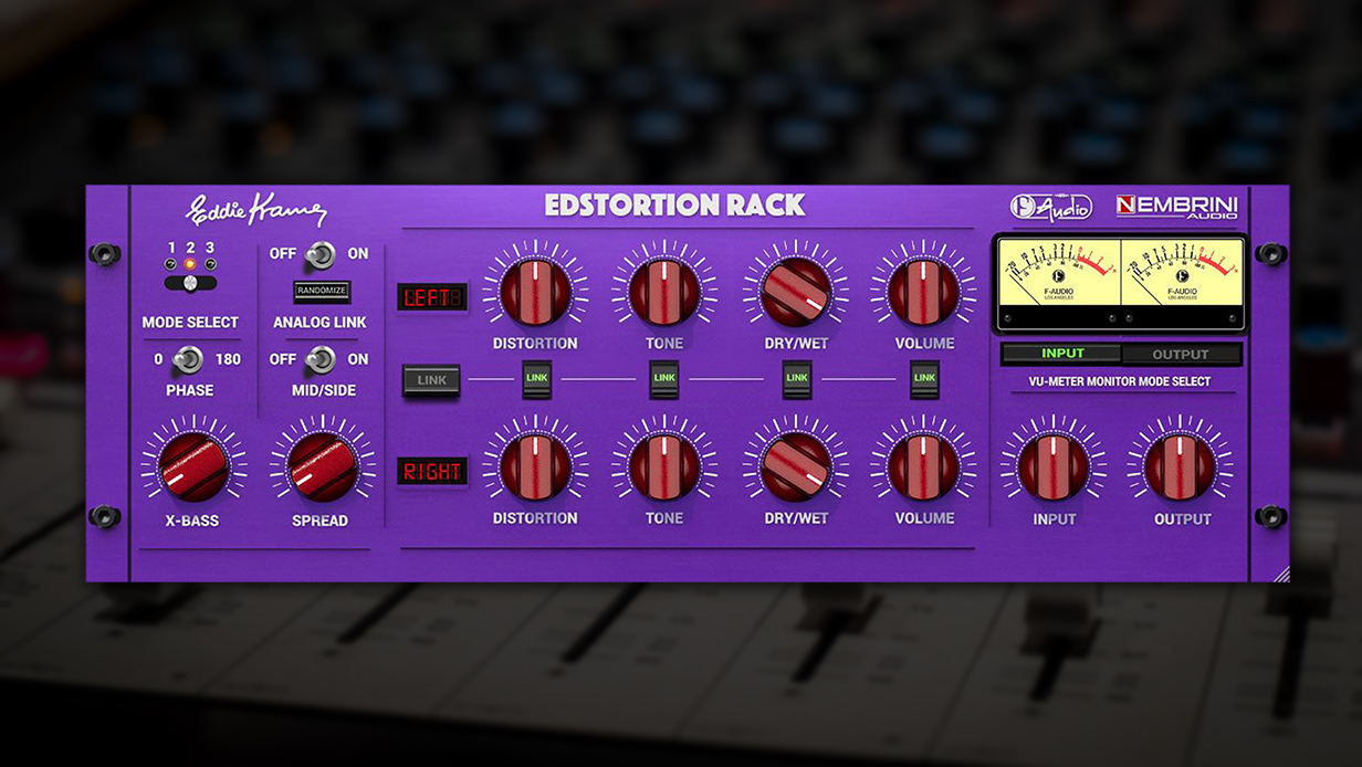 Edstortion Rack 3 Mode Distortion by Nembrini Audio Analog Distortion