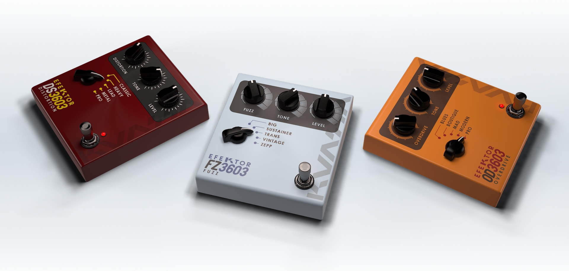 Efektor Distortion Bundle by Kuassa MP Guitar Effects VST VST3 Audio