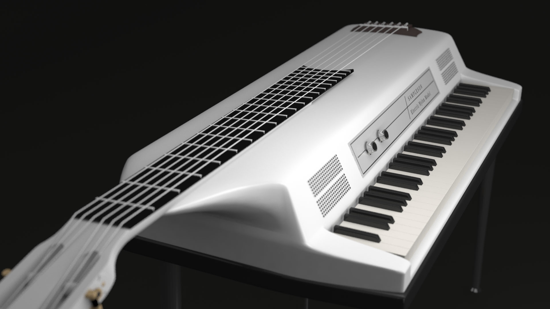 ELECTRONYLON The first NylonElectricPiano by Sampleson Electric
