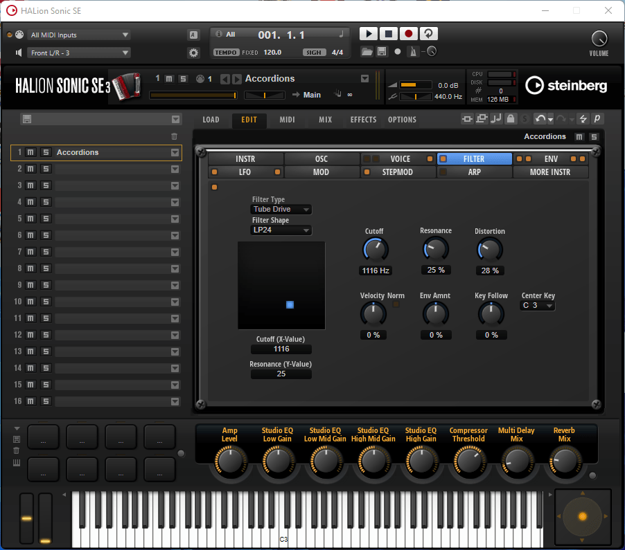 Accordions by Accordion Plugin VST VST3 Audio Unit AAX