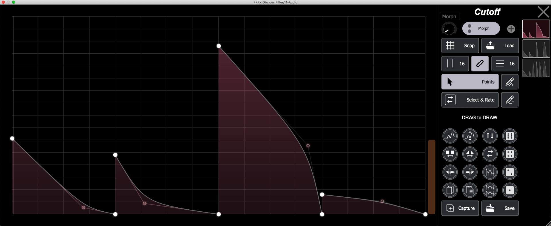 FKFX releases Obvious Filter Morphing Shape Filter Plugin