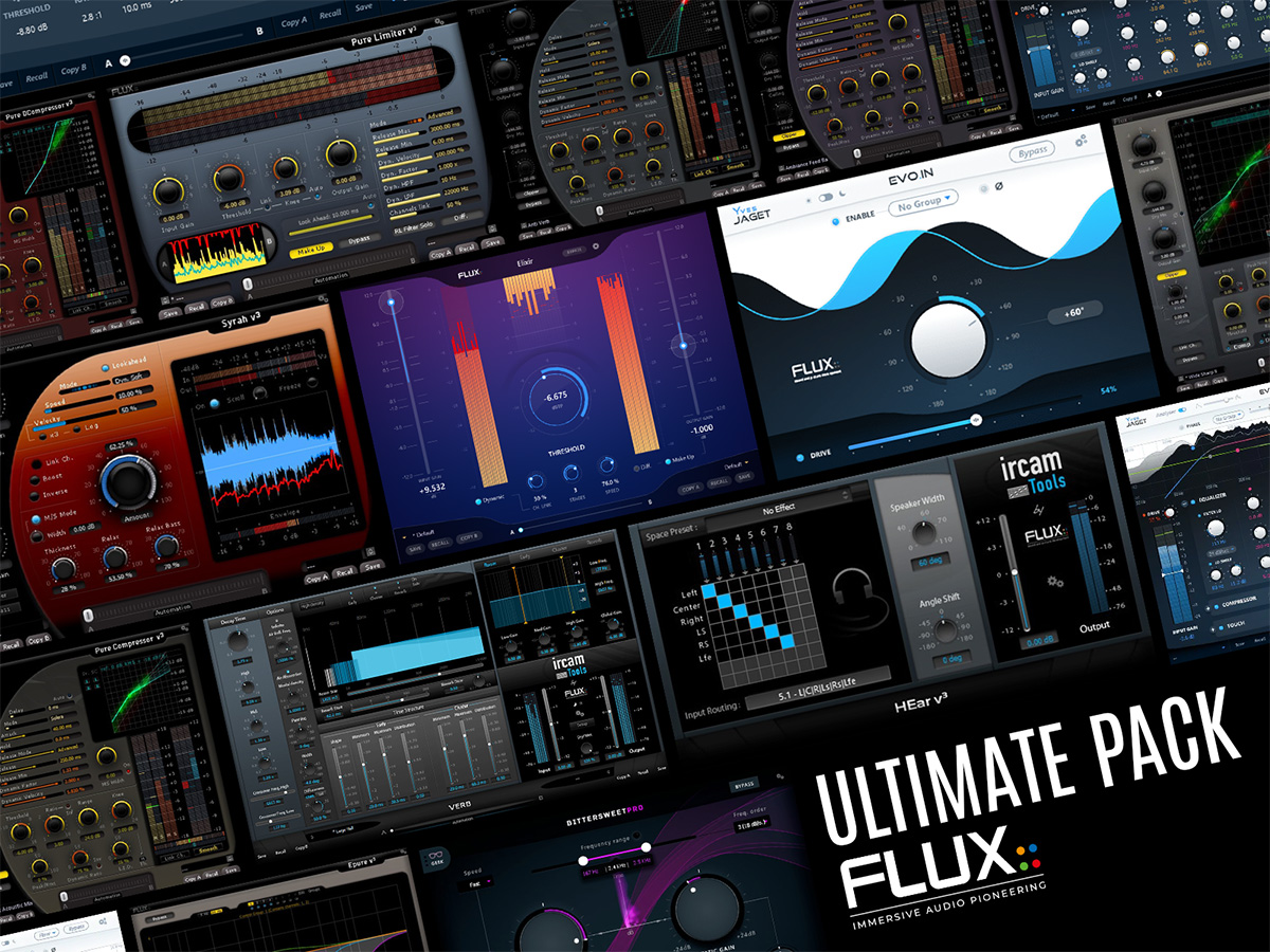 Ultimate Plugin Pack by FLUX Effects Bundle Plugin VST3 Audio Unit AAX