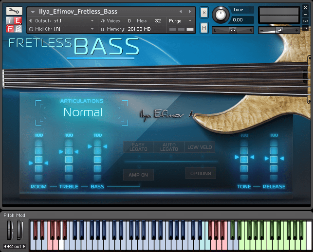 Ilya Efimov Production releases "Fretless Bass" for Kontakt