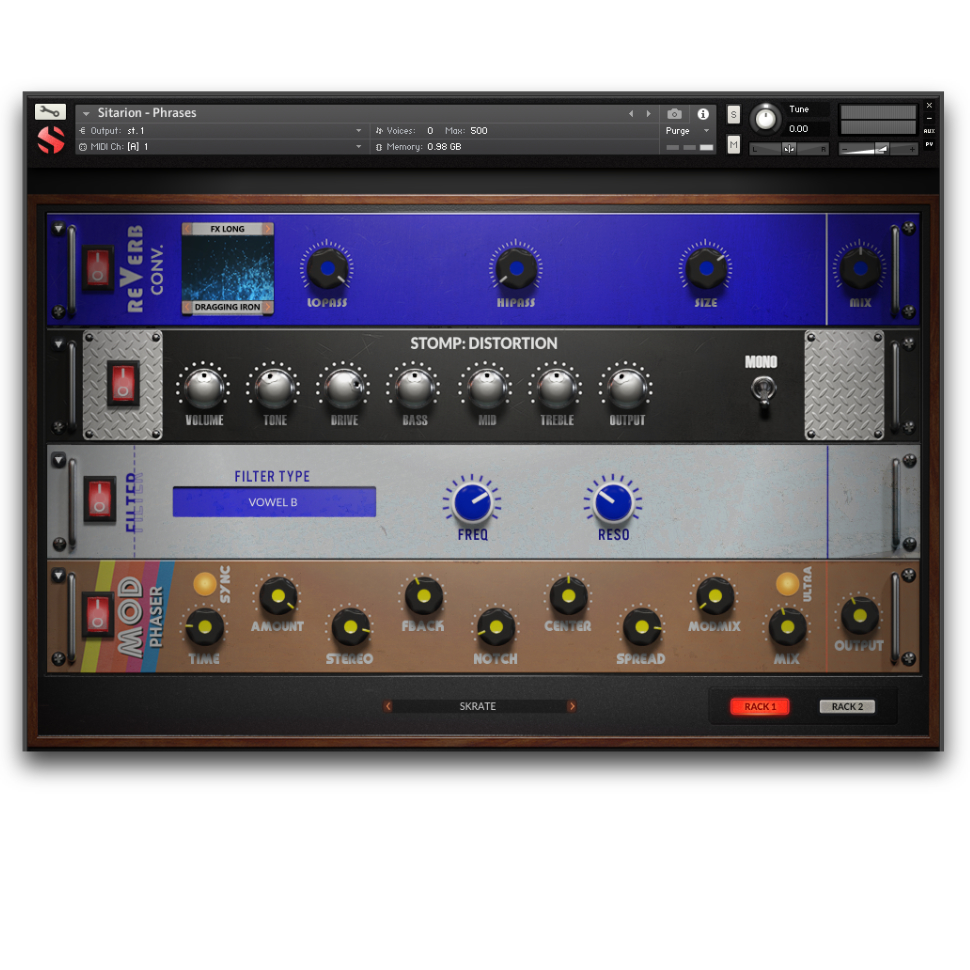 Soundiron releases "Sitarion" Electric sitar library for Kontakt