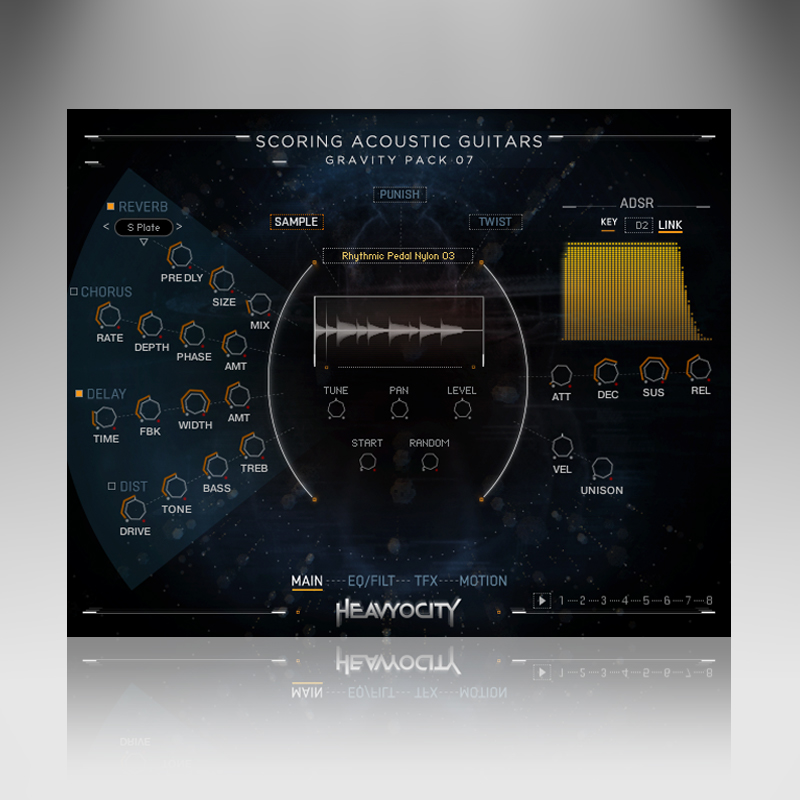 Scoring Acoustic Guitars by Heavyocity Kontakt Instrument Plugin VST