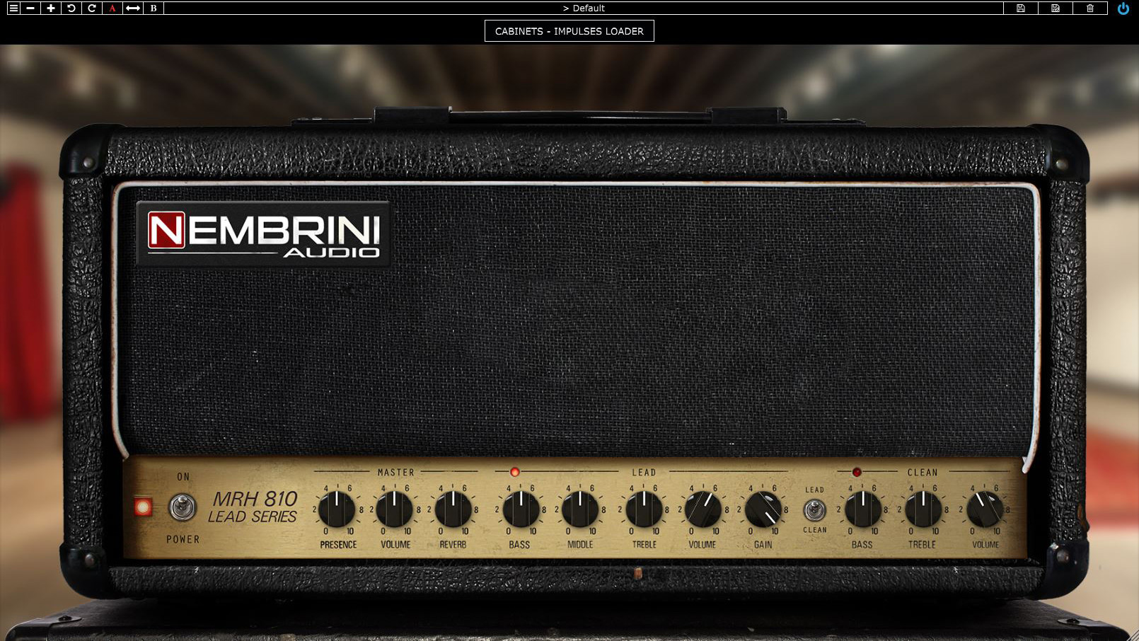NA MRH810 Lead Series Guitar Amplifier by Nembrini Audio Amp Modeling