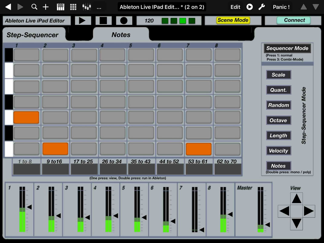 KVR Ableton Live iPad Editor by Momo Ableton Live Controller