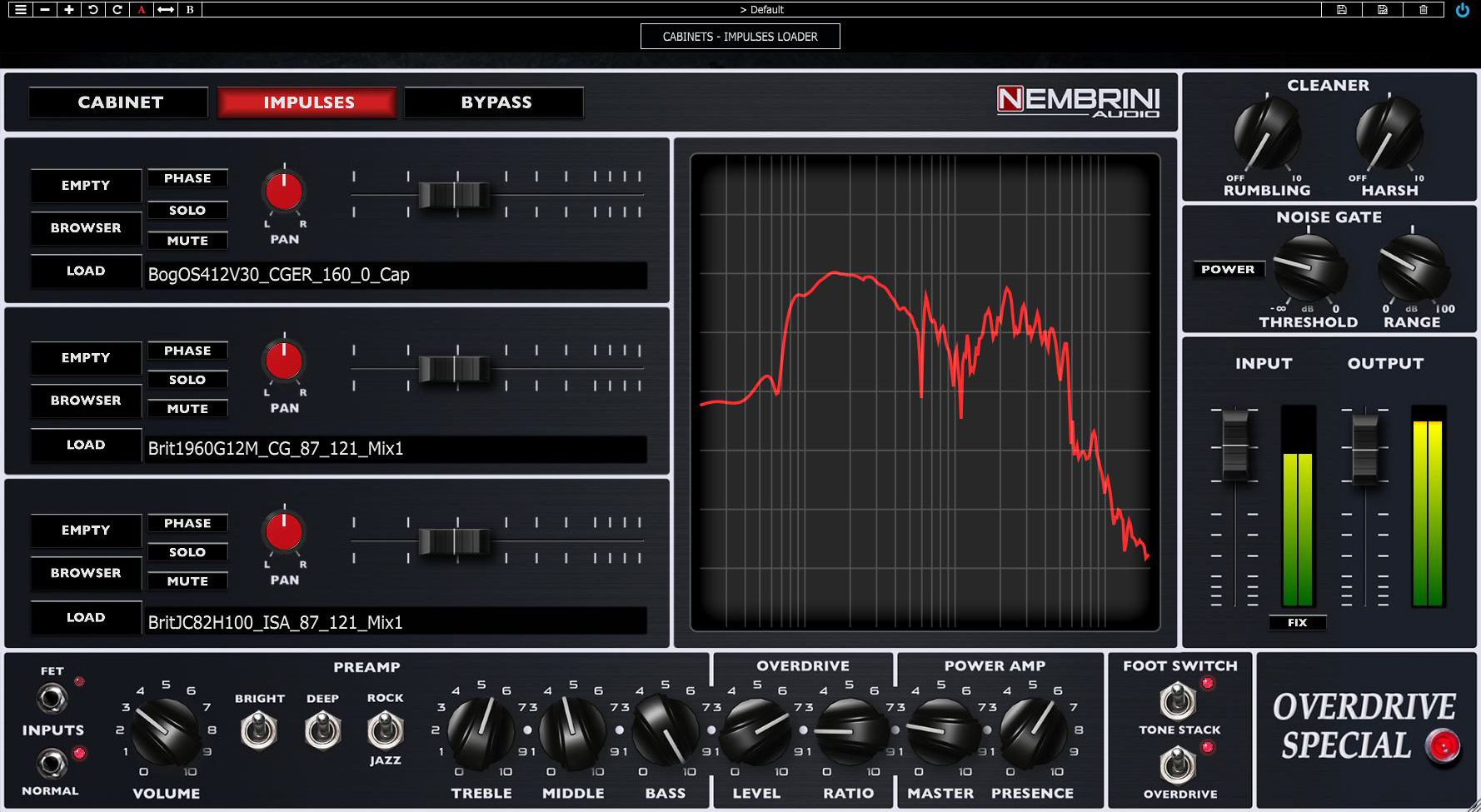 NA Overdrive Special Guitar Amplifier by Nembrini Audio Amp Modeling