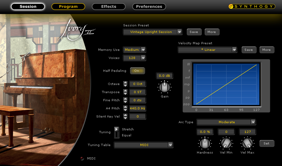 Ivory Upright Pianos by Synthogy Piano / Keys Plugin VST VST3 Audio