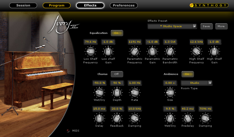 Ivory Upright Pianos by Synthogy Piano / Keys Plugin VST VST3 Audio