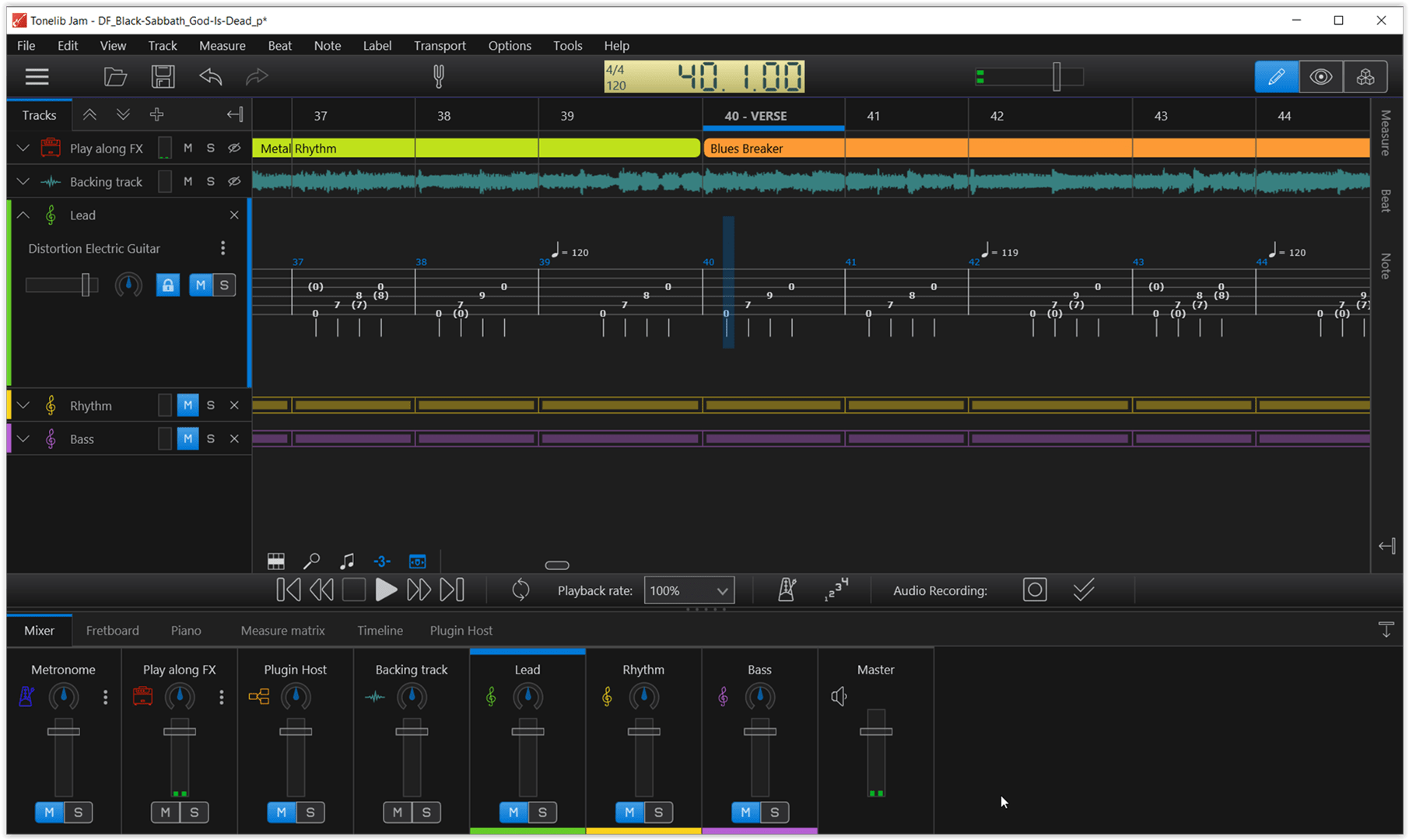 ToneLib Jam by Tonelib Jam and practice software for guitar players Plugin Host VST VST3 Audio