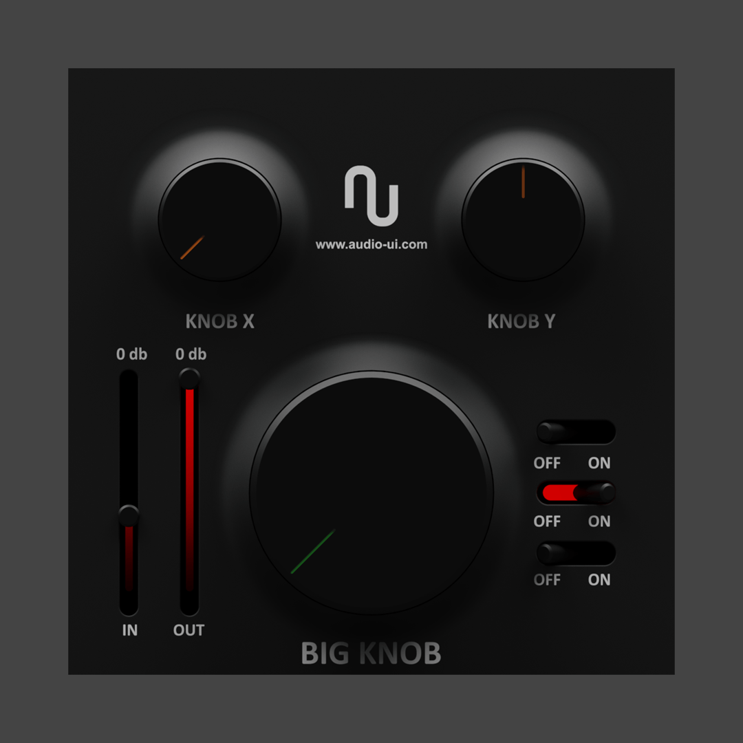VST PLUGIN UI kit06 by AudioUi vst ui kit Plugin VST VST3 Audio Unit