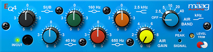 Universal Audio adds Maag EQ4 PlugIn to the UAD Powered PlugIns platform