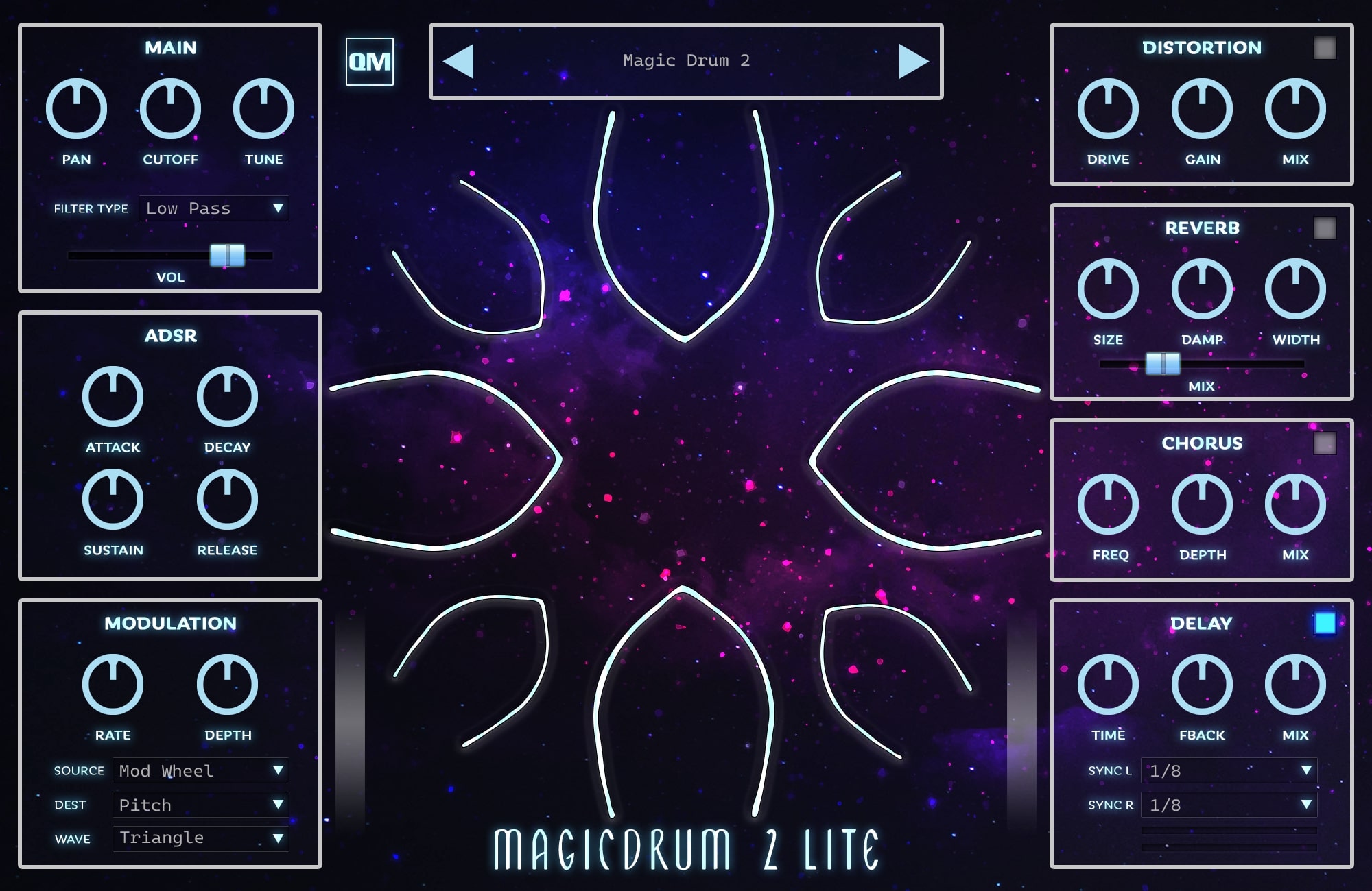 MagicDrum 2 Lite by Quiet Music Steel Tongue Drum Plugin VST VST3
