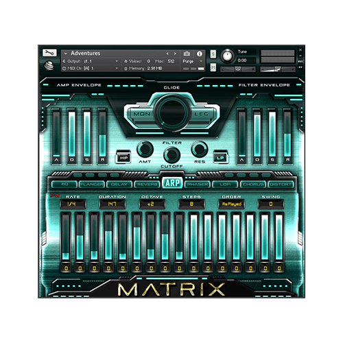 Matrix Kontakt Library by Global Audio Tools Kontakt 5 Plugin VST