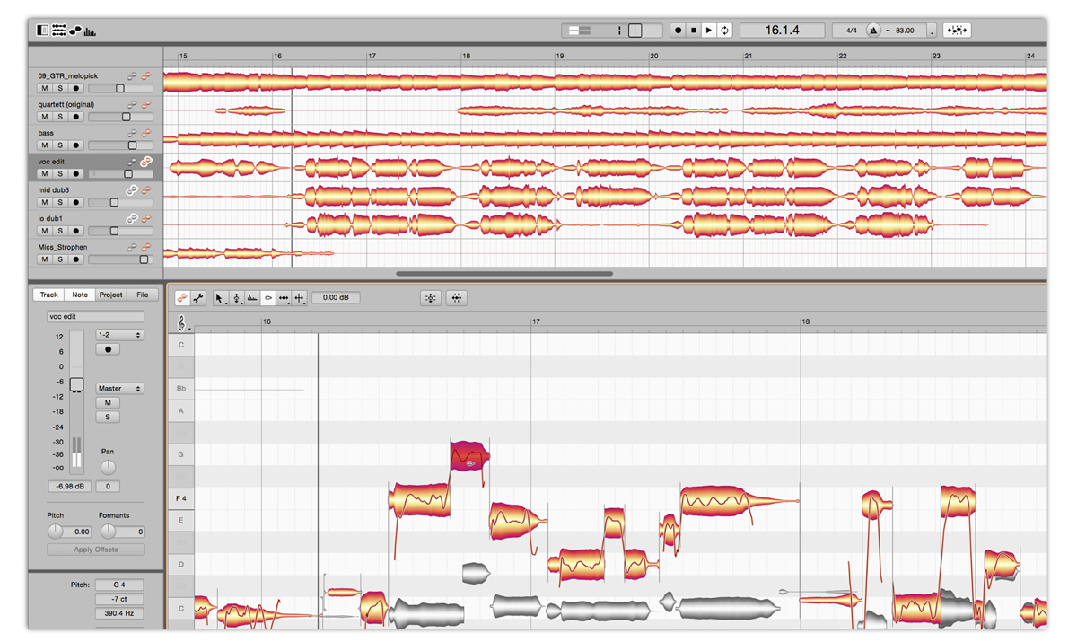 KVR Celemony releases Melodyne 4 Polyphonic Spectrum Shaper Sound Editor, DNA on Unlimited