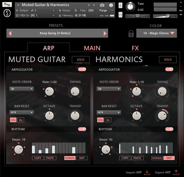 Sonuscore releases "Origins Vol. 6 Muted Guitar & Harmonics" for Kontakt