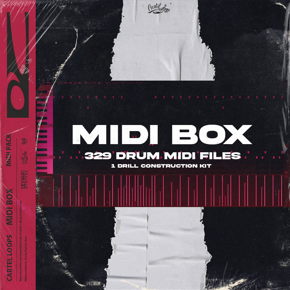 Midi Box Vol.1 by Cartel Loops MIDI Patterns