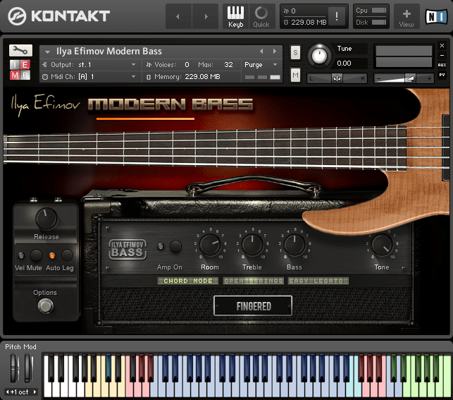 KVR Ilya Efimov releases "Modern Bass" for Kontakt