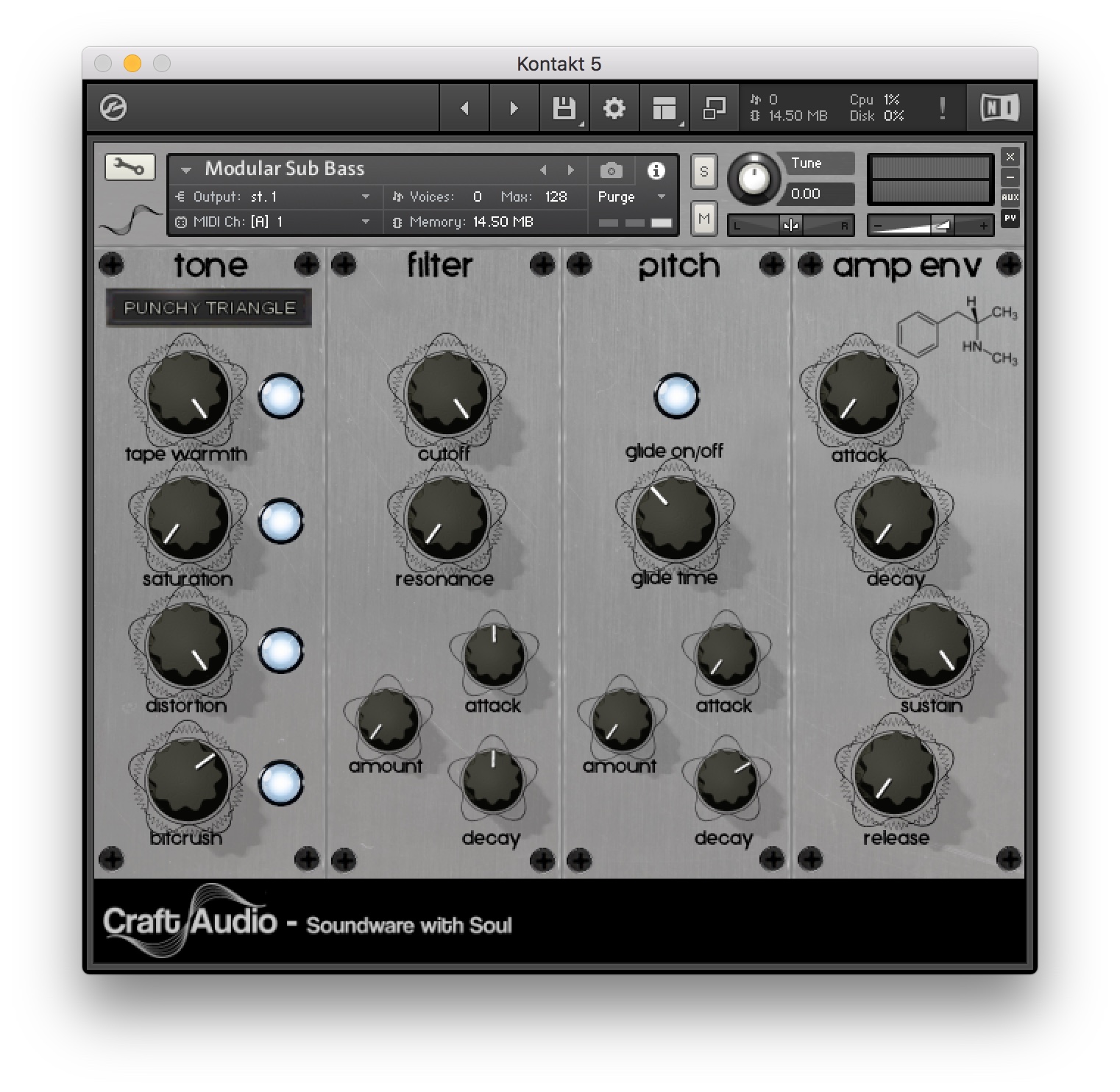 Sub Bass Lab 808 Bass for Kontakt by Craft Audio 808