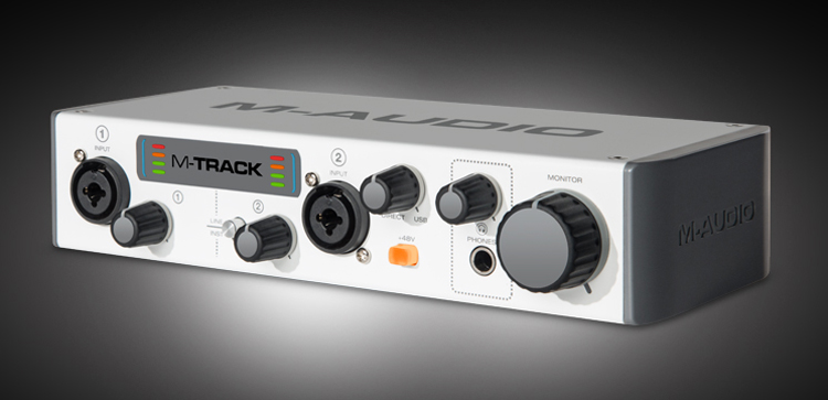 M-Audio enhances M-Track II Series with "Songwriter Suite"