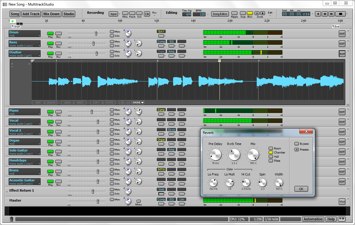 KVR MultitrackStudio by Bremmers Audio Design Sequencer / Multitrack