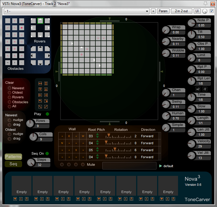 Nova3 by ToneCarver Generative Sequencer Plugin VST