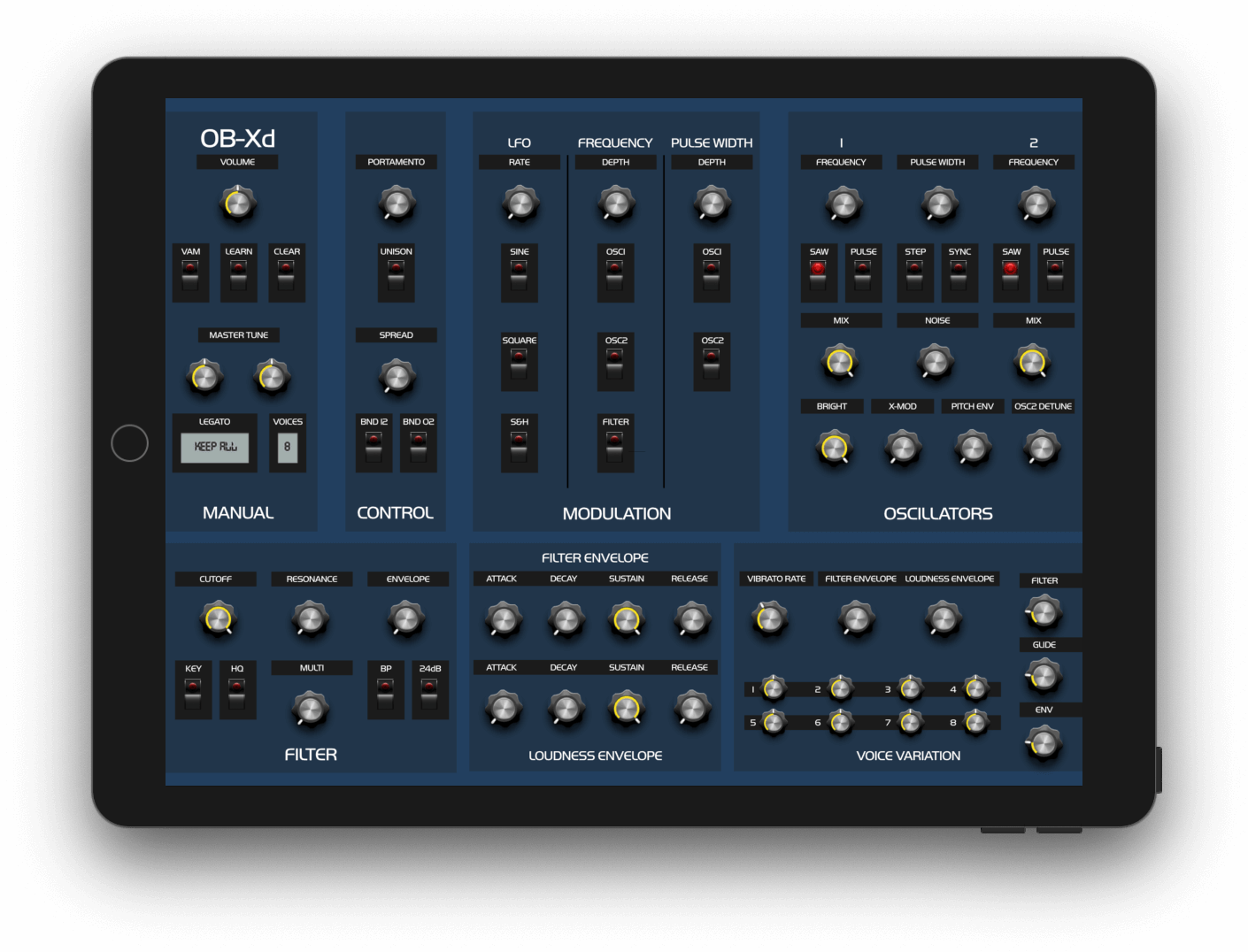 discoDSP releases OBXd Oberheimbased synth for iPad