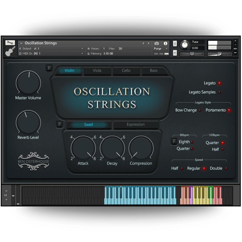 Oscillation Strings by Osterhouse Sounds Strings