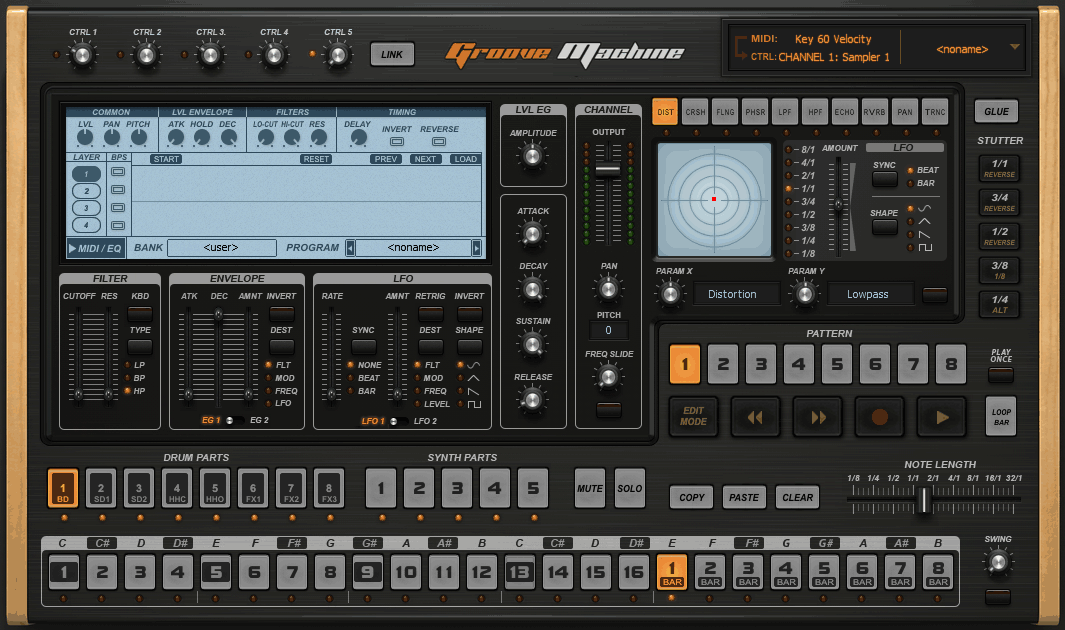 KVR Groove Machine by Image Line Groove Player VST Plugin and Audio