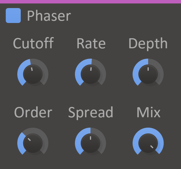 Phaser by Kilohearts Phaser Plugin VST VST3 Audio Unit AAX