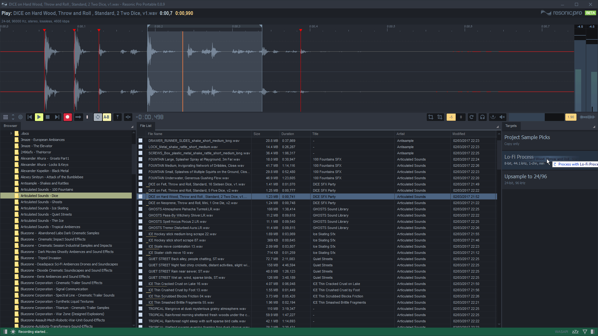 Liqube Audio updates Resonic Player and Pro Audio Player and Sample