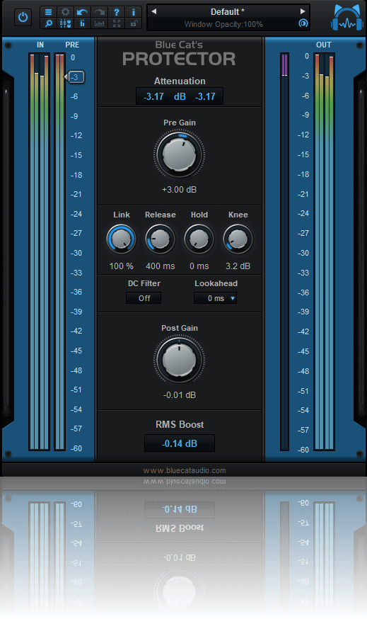 Protector by Blue Cat Audio Dynamics / Limiter) Plugin