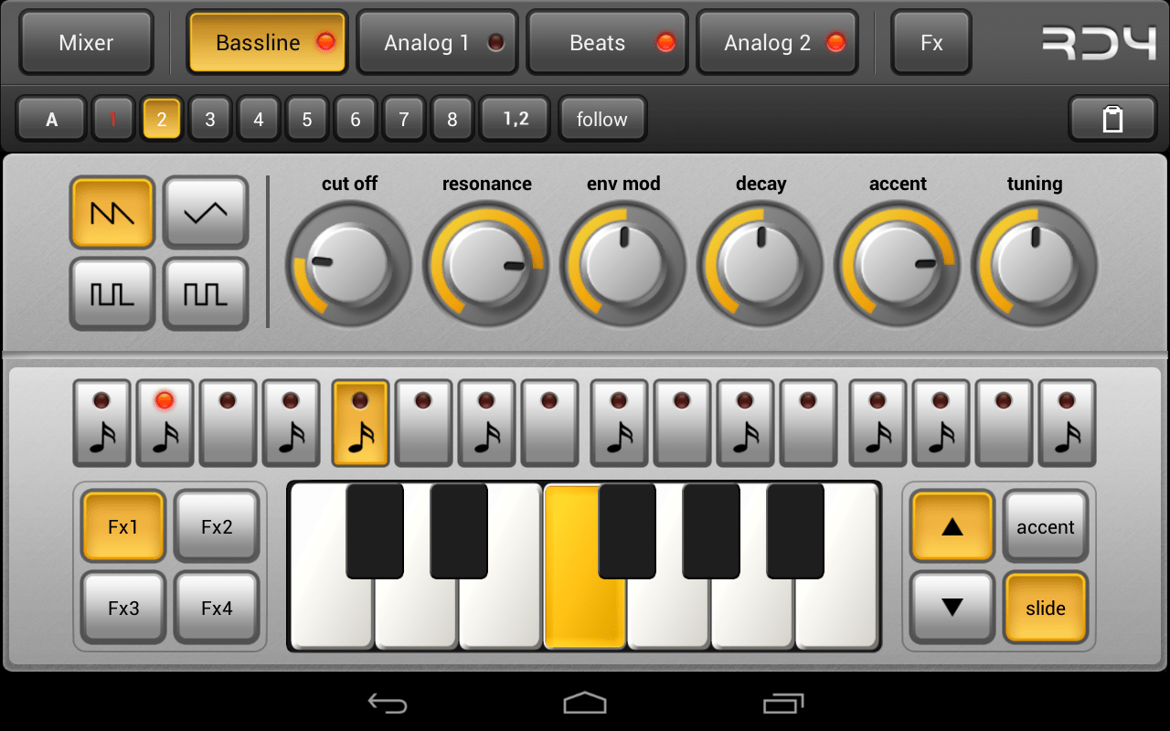 RD4 Groovebox by mikrosonic Groove Box App