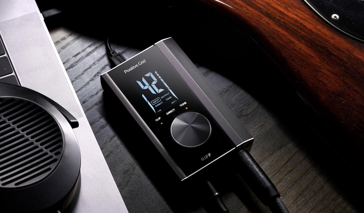 Riff Guitar Audio Interface by Positive Grid USB Audio Interface