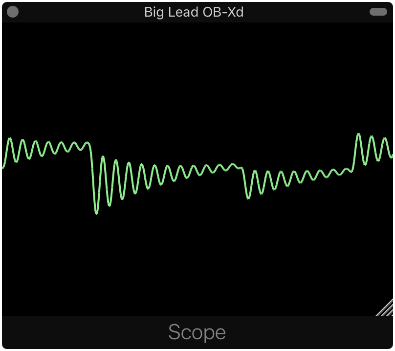 Scope Visualizer by discoDSP Oscilloscope Plugin VST VST3 Audio Unit
