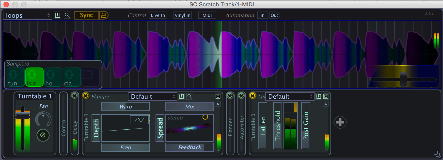 KVR Scratch Track by Stagecraft Software Turntable VST Plugin, Audio
