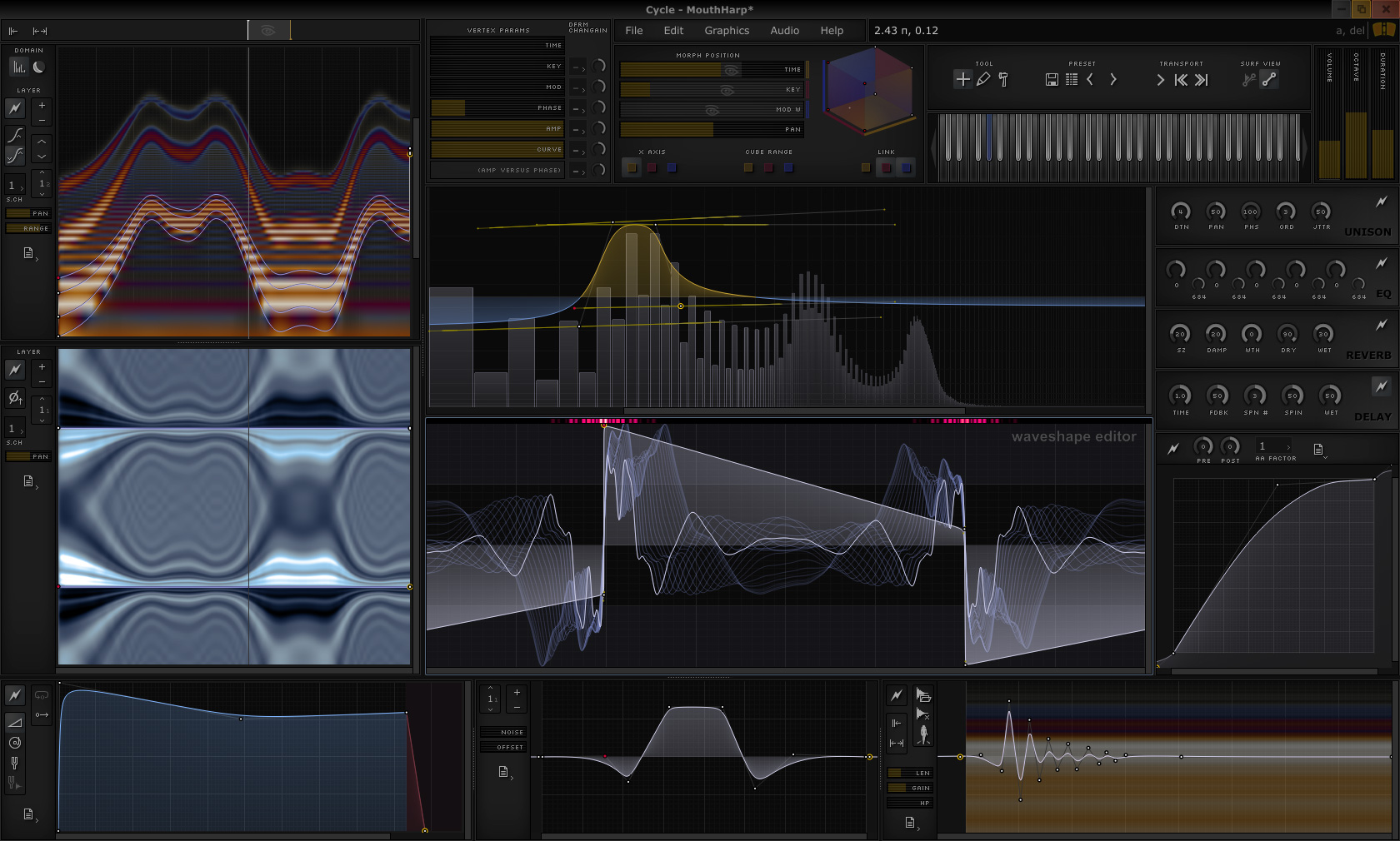 Cycle by Amaranth Audio Synth (Wave Draw Synthesis) Plugin VST VST3